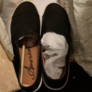 BNIB American Rag Black Canvas shoes